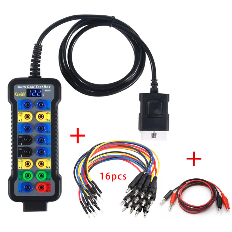 Jual Car OBD Breakout Box Diagnostic Tools With OBD Extension Cable ...