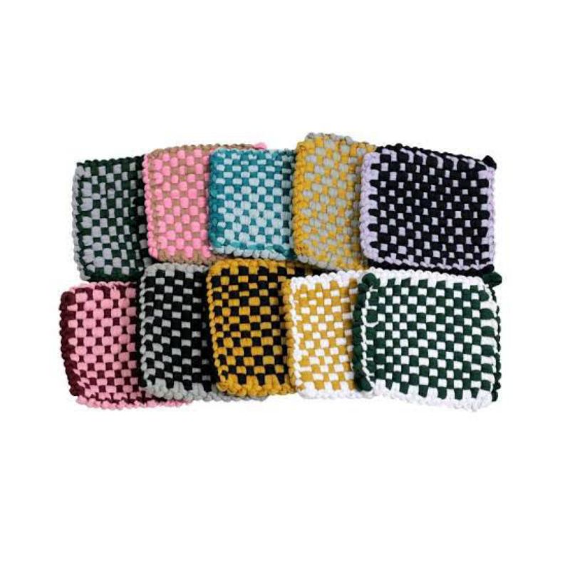 Jual LAP RAJUT CEMPAL Kain Lap Pegangan Penahan Anti Panas Panci Wajan ...