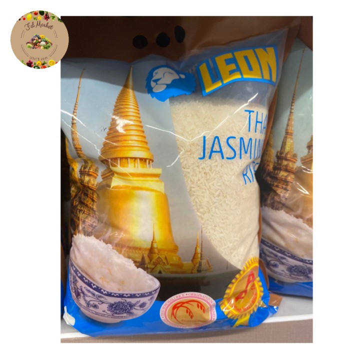 Jual Leon Thai Jasmine Rice | Beras Thailand Premium 5 Kg | Shopee ...