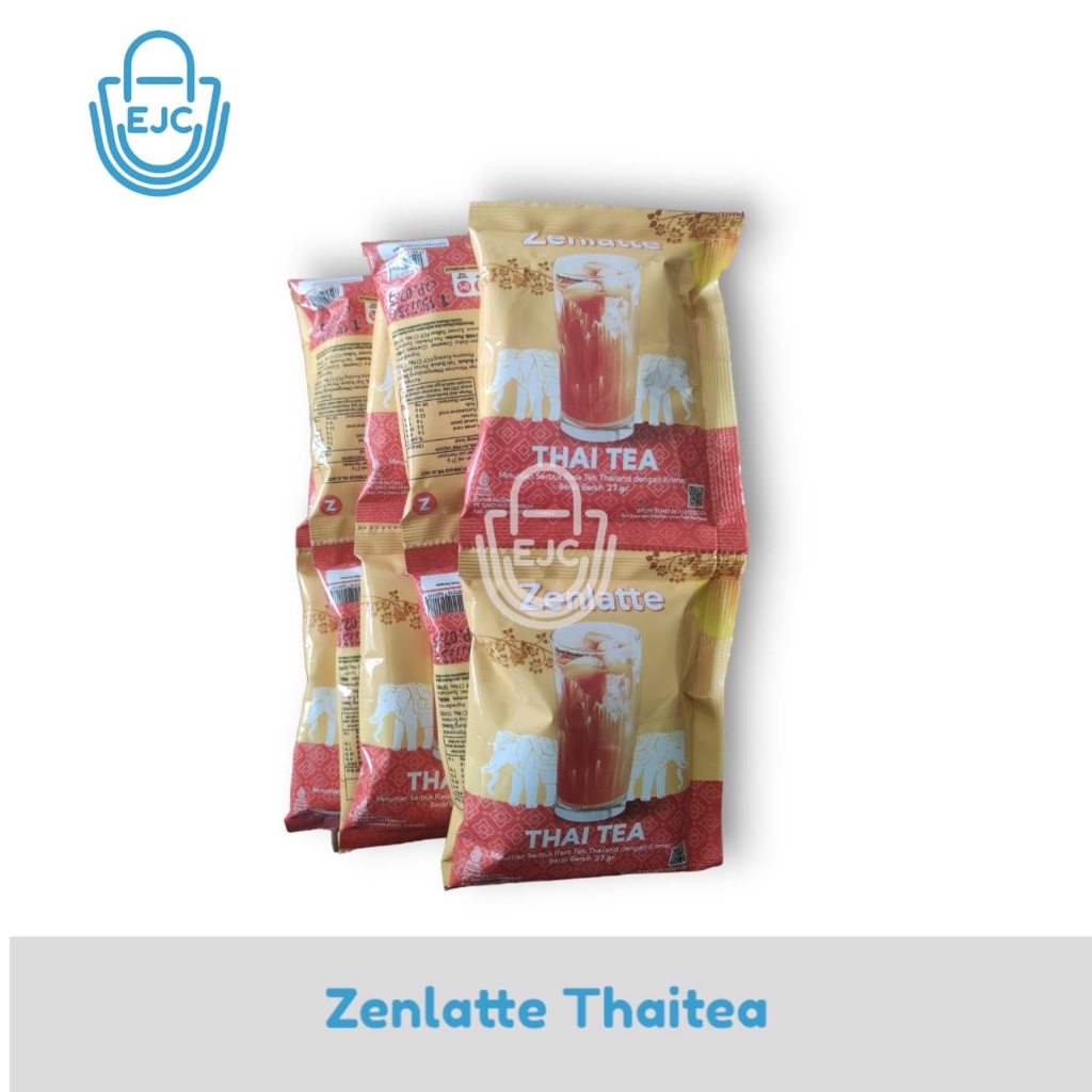 Jual [EJC] ZENLATTE MINUMAN SERBUK INSTANT / ZENLATTE MINUMAN RENCENG ...