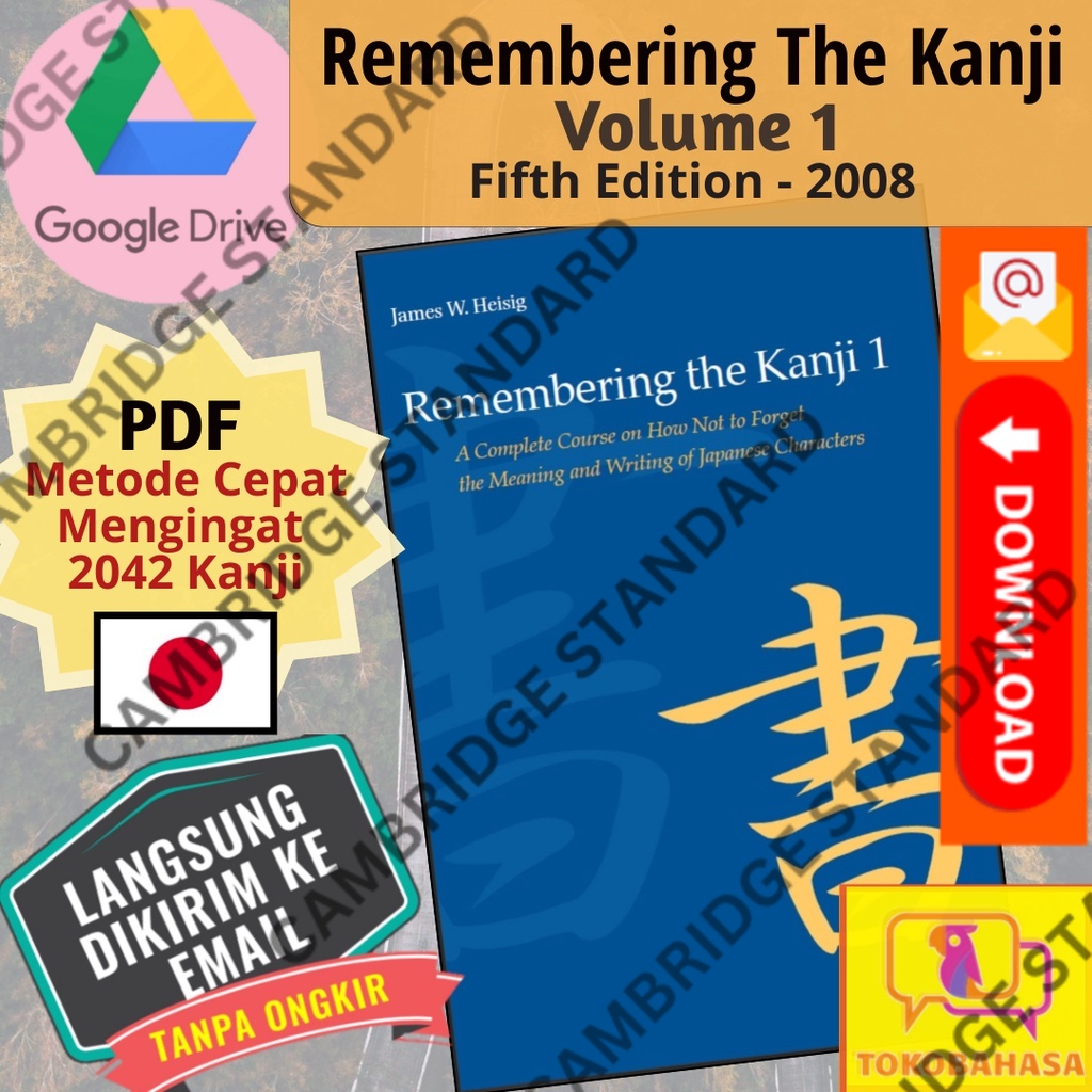 Jual BELI 3 BONUS 1 [File] Remembering The Kanji - Vol 1 | Fifth ...