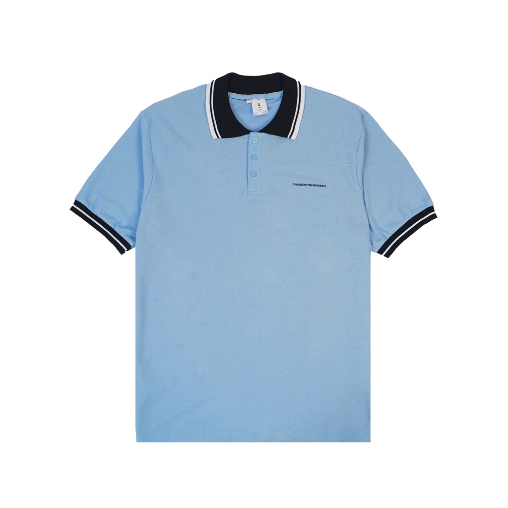 Jual The Don's House NEIRA BABY BLUE STRIP - Poloshirt / Kaos Polo