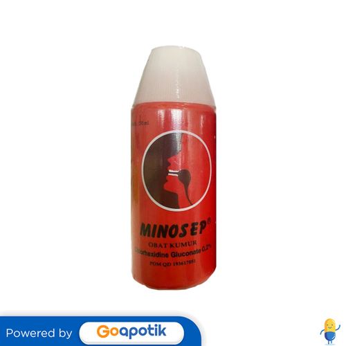 Jual Minosep Obat Kumur Merah 150 Ml Shopee Indonesia