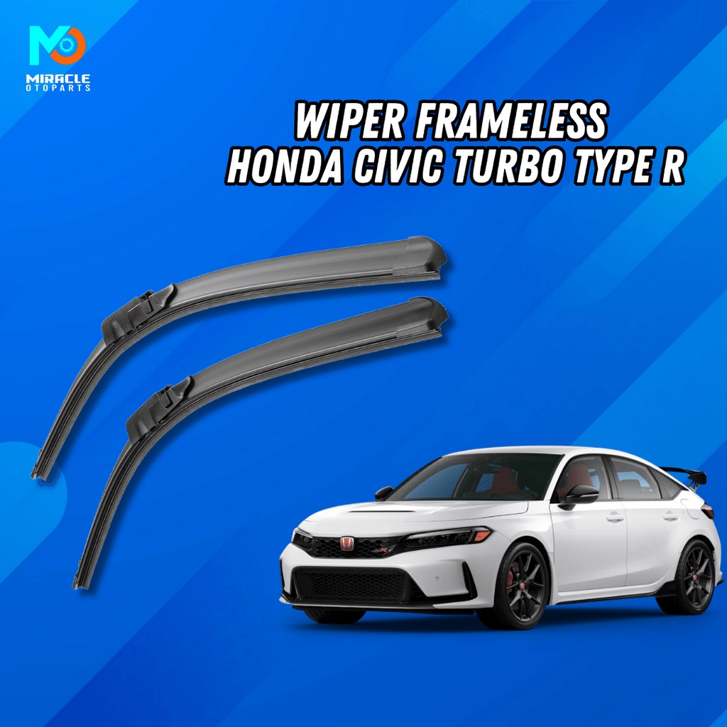 Jual Wiper Frameless Honda Civic Turbo Type R Sepasang Sepasang Pcs