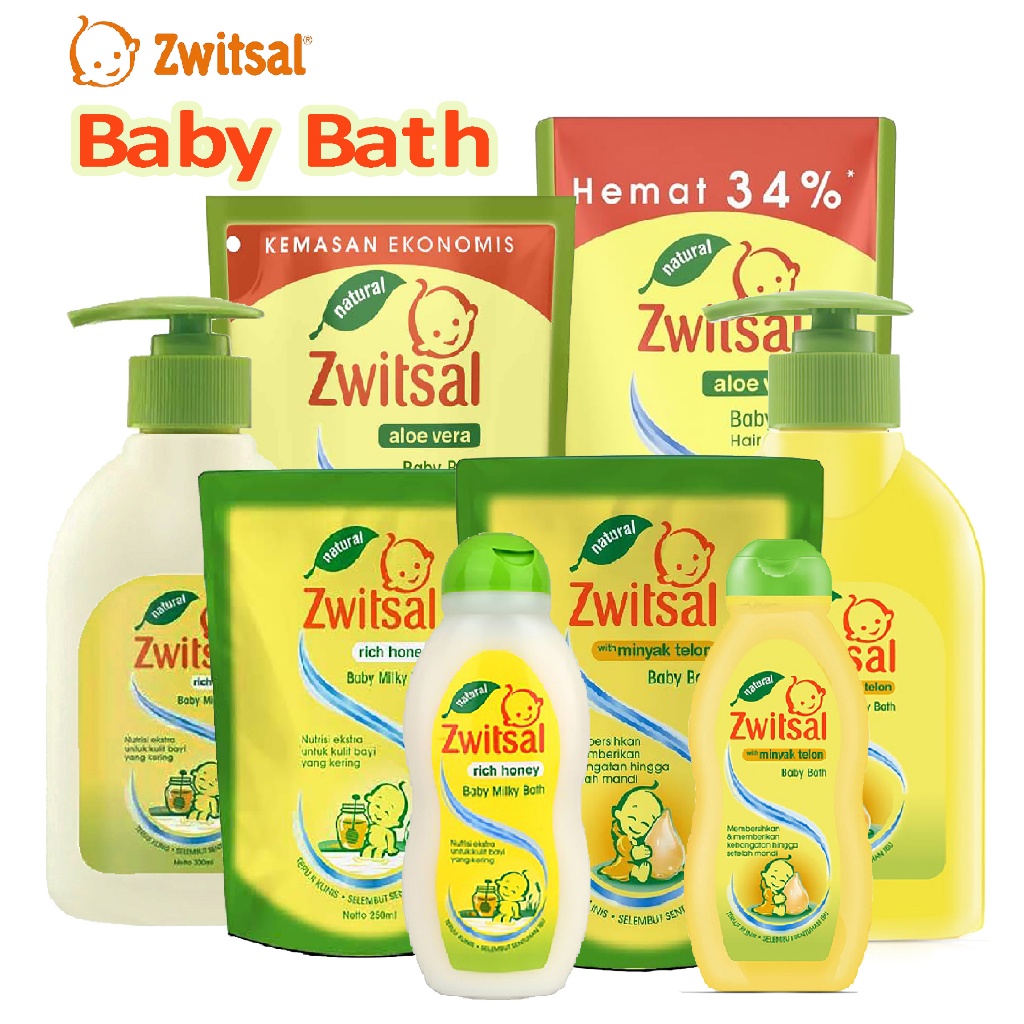 Jual Zwitsal Natural Baby Bath Sabun Mandi Cair Bayi All Varian ...