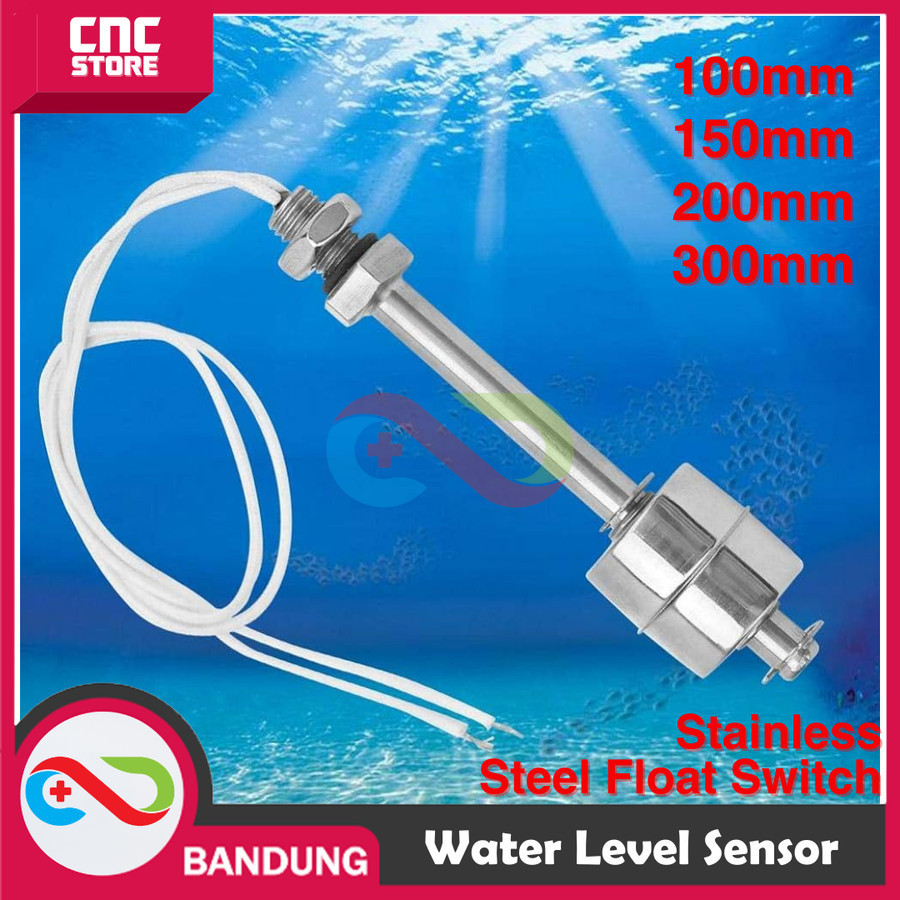 Jual STAINLESS STEEL FLOAT SWITCH TANK WATER LEVEL SENSOR AIR 100MM ...