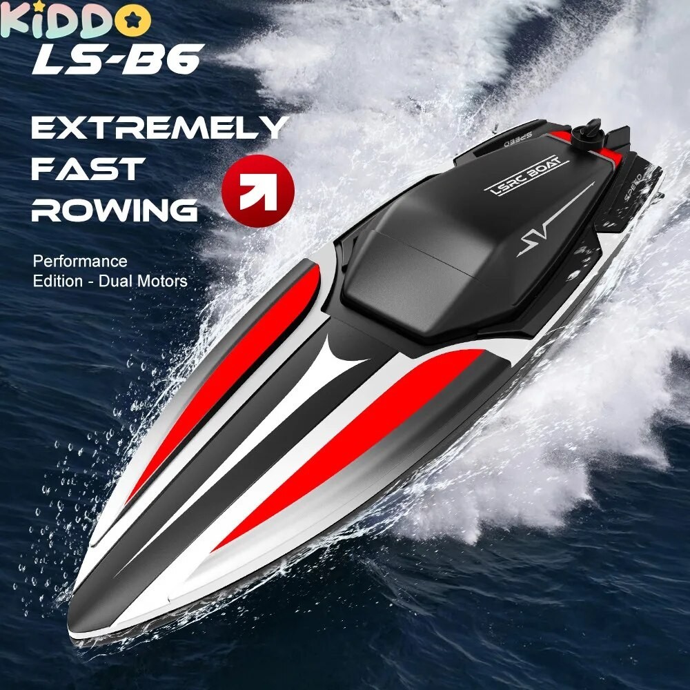 Jual 30km/h RC Boat Radio Remote Controlled Mini High Speed Ship with ...