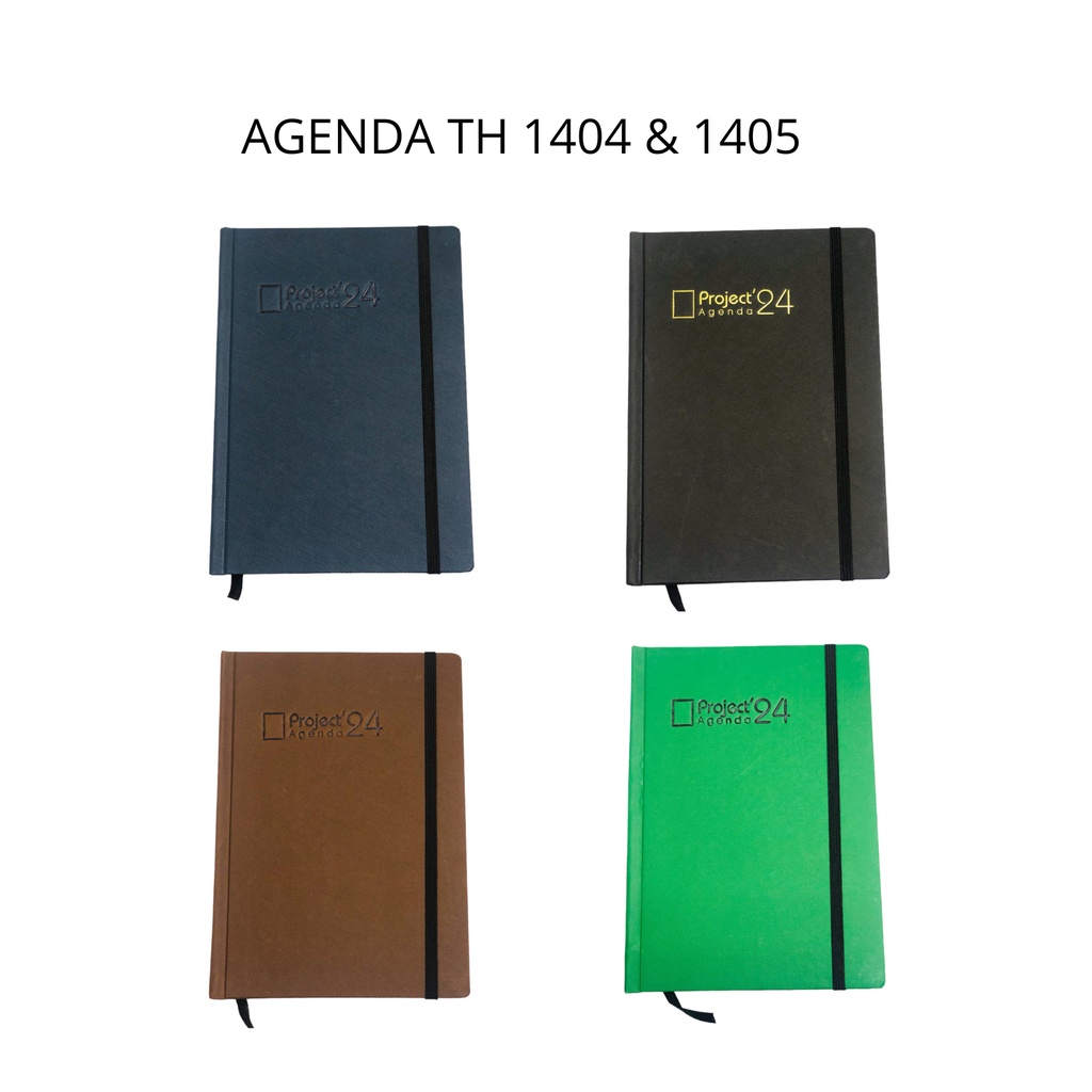 Jual Buku Agenda TH Project Tahun 2024#1404 B5 & #1405 A5 Agenda Projek ...