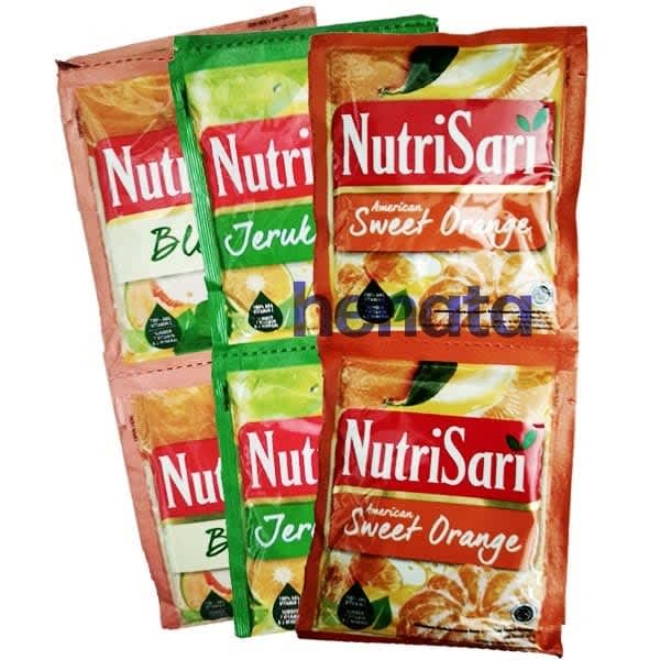 Jual Nutrisari Sachet Renceng / Renteng All Variant | Shopee Indonesia