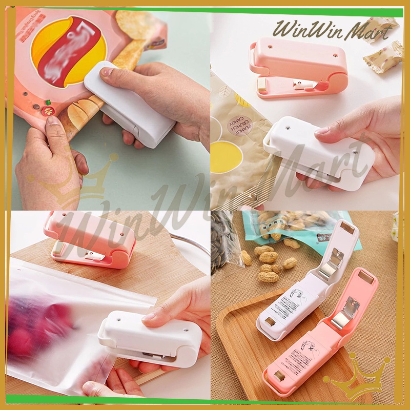 Jual Hand Sealer Mini/ Hand Sealer Portable/Sealer Pengemas Makanan