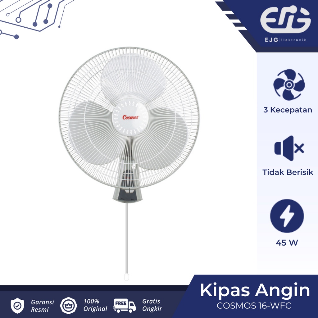 Jual Cosmos Wall Fan 16 Wfc Kipas Angin Listrik Dinding Tembok 16wfc 16 16inch Shopee Indonesia 9445