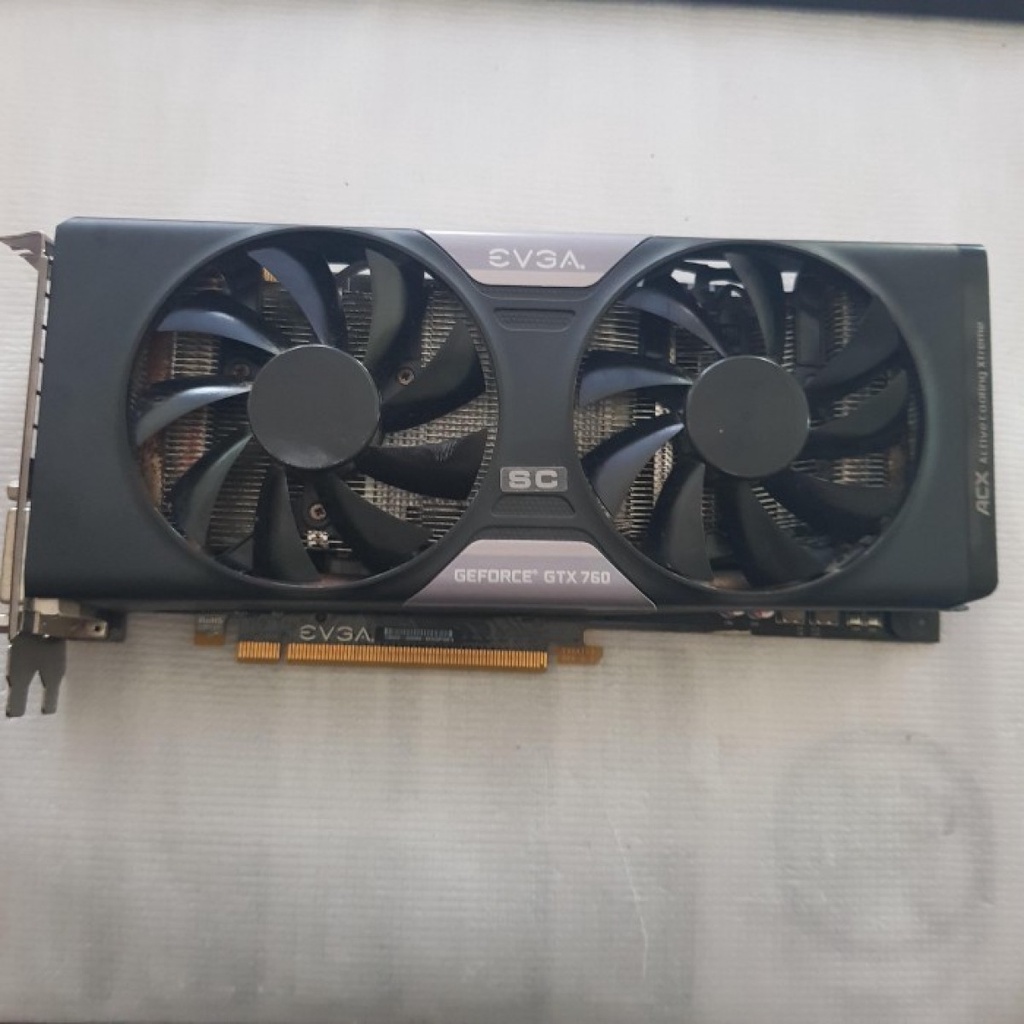 Jual EVGA GeForce GTX 760 GTX760 2GB GDDR5 256 Bit Minus | Shopee Indonesia