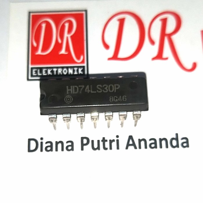 Jual IC 7430 CD7430 Integrated Circuit TTL SN74HC30N DIP 74HC30 NAND ...