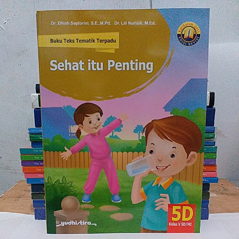 Jual Buku Teks Tematik Terpadu Jilid 5D Untuk SD/MI Kelas V Yudhistira ...