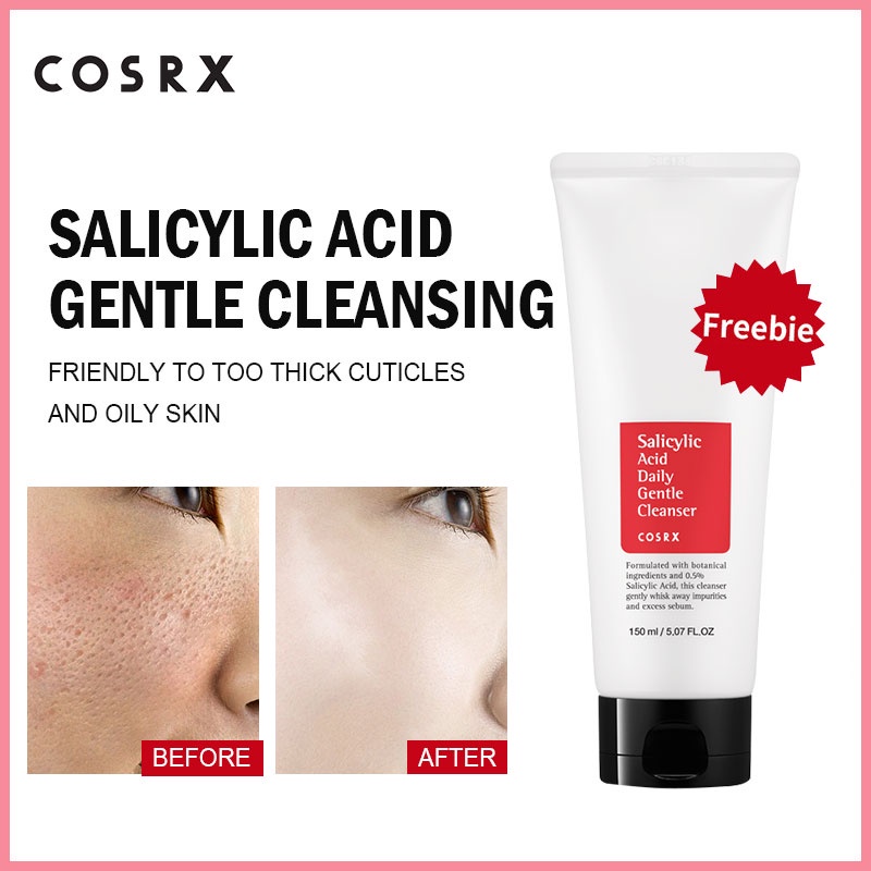 Jual COSRX Salicylic Acid /Daily Gentle Cleanser 150ml Facial Acne
