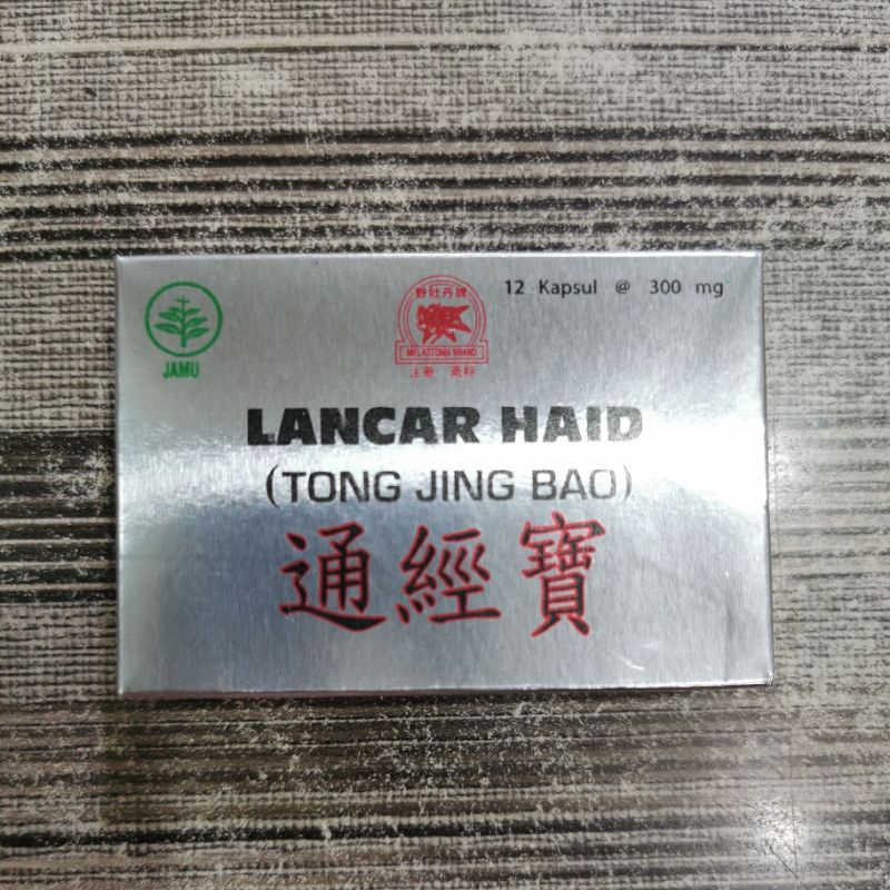 Tong Jing Bao LancarHaid kapsul TONGJINGBAO LANCAR HAID