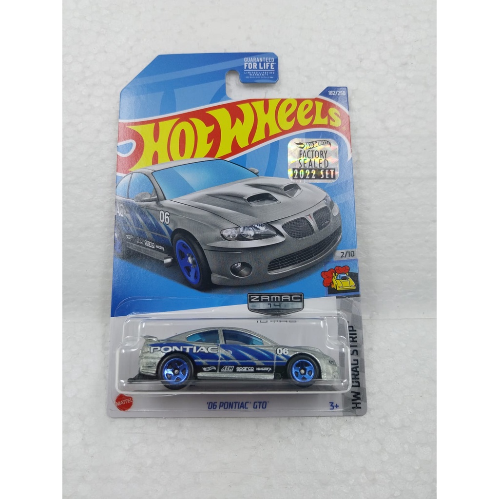 Jual Hot Wheels 06 Pontiac Gto Zamac Edition Factory Sealed Fs22