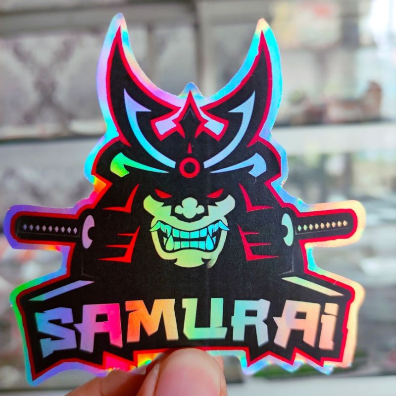 Jual Sticker Samurai Hologram | Shopee Indonesia