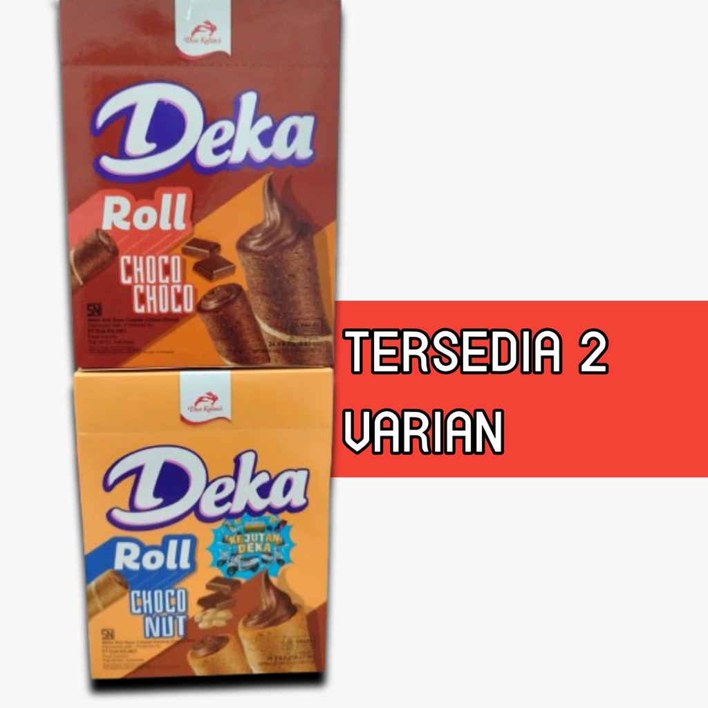 Jual Dua Kelinci Deka Wafer Roll isi 24pcs x 6.5 g | Shopee Indonesia
