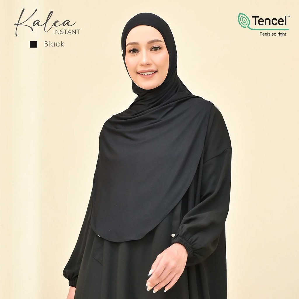 AMILY Kalea Hijab Instan Jilbab Bergo Tencel Modal Terbaru Polos Premium