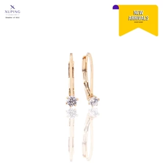 Xuping Jewelry Anting Klip Mata Desy Aksesoris Perhiasan Lapis Emas (0161160860)