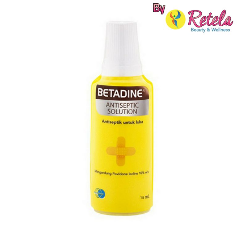 Jual Betadine Solution 15ml | Shopee Indonesia