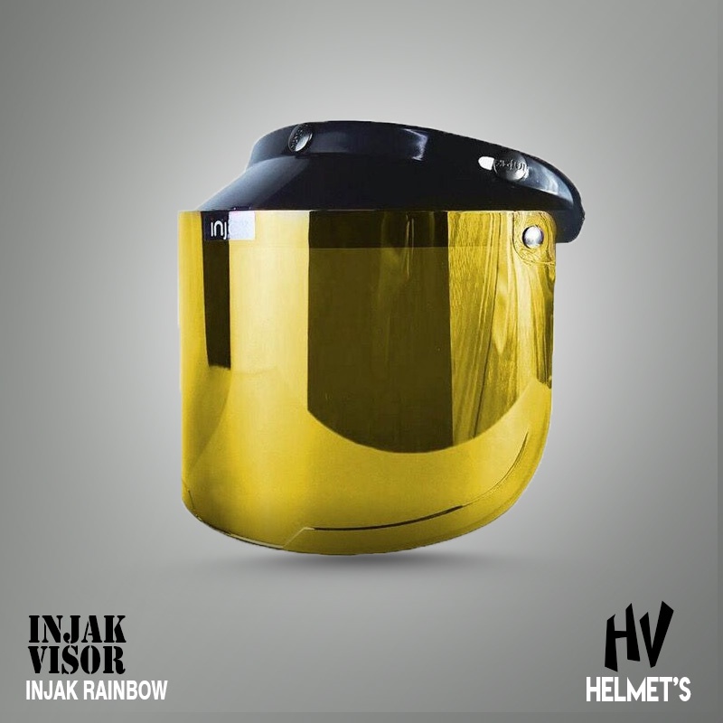 Jual Visor helm kaca helm flat visor Bogo retro injak | Shopee Indonesia