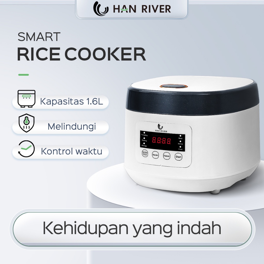 Jual HAN RIVER Rice Cooker 1.6L Magic Com Smart cooker Penanak nasi 6