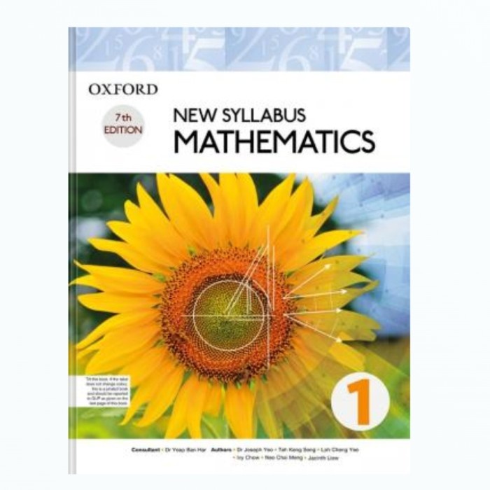 Jual Buku New Syllabus Mathematics Textbook 1 - 7th Edition | Shopee ...