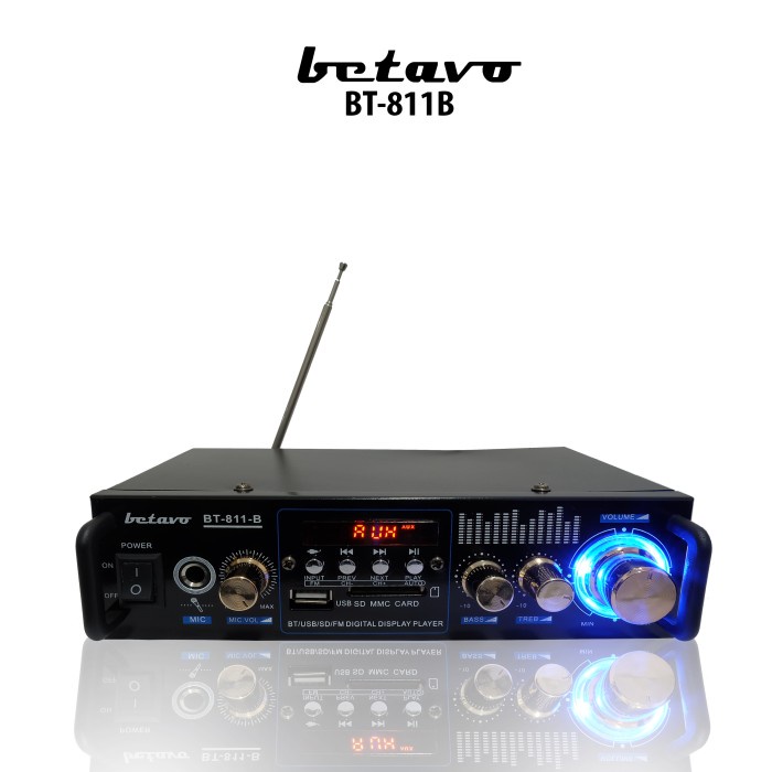 Jual AMPLI MINI BETAVO BT 811 B AMPLIFIER BLUETOOTH AUDIO PRO | Shopee ...