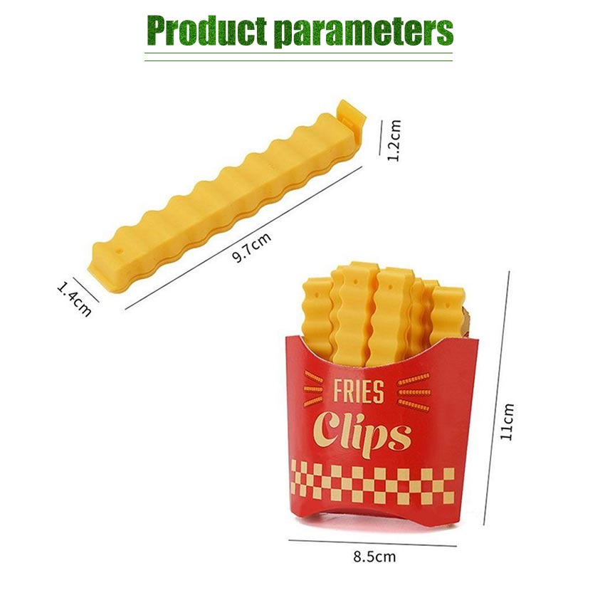 Jual Klip Makanan Kemasan 12Pcs Penjepit Snack Klip Snack Penutup ...