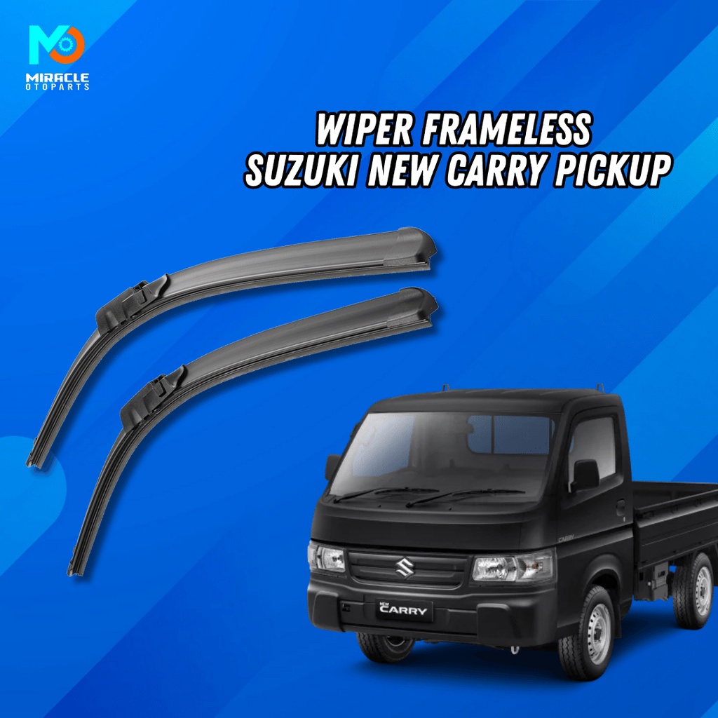 Jual Wiper Frameless Suzuki New Carry Pickup Sepasang Pcs Kiri Dan Kanan Model Banana Karet