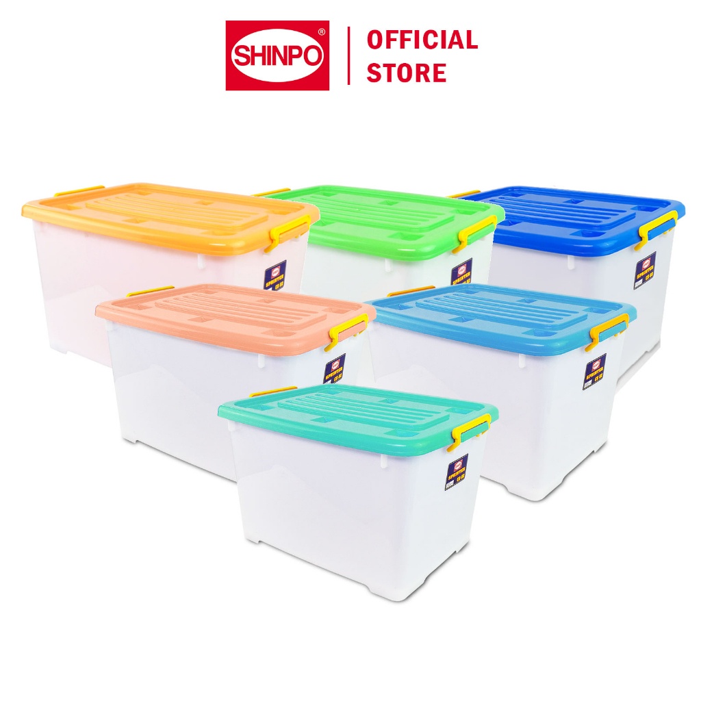 Jual SHINPO Kontainer Plastik Dengan Roda Sprinter Container Box Kotak ...