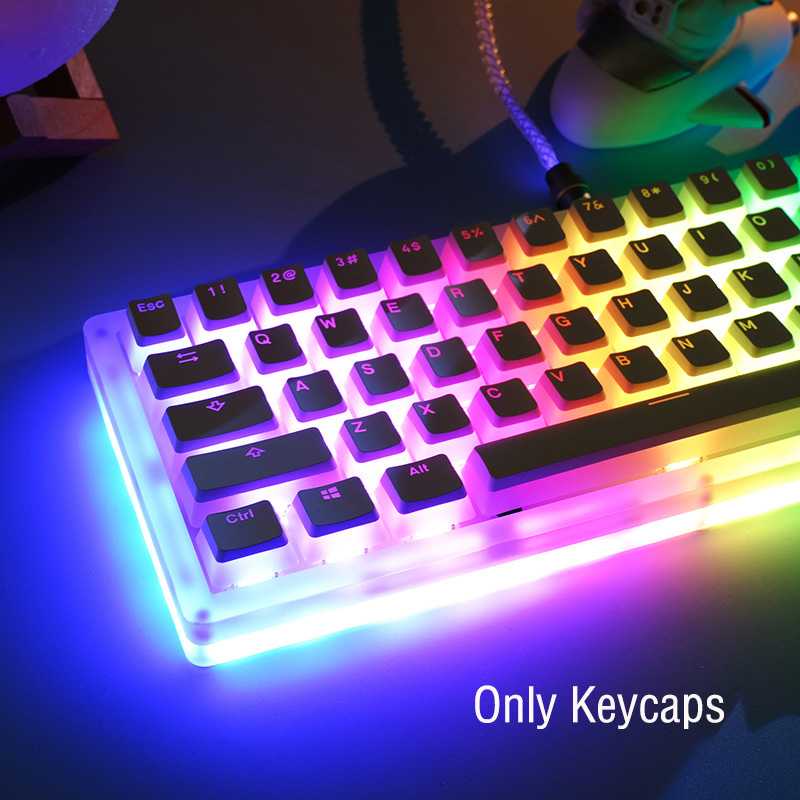 Jual Keycaps Pudding Mechanical Keyboard PBT Doubleshot 108 Keys - RD ...