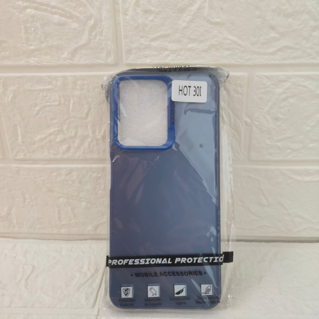 Jual CASE IMD HYBRID PLATE HOLOGRAM INFINIX HOT 30I - BIRU | Shopee ...
