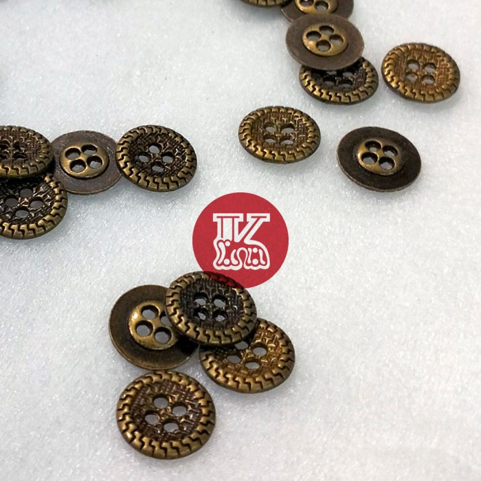 Jual Kancing Logam Lubang 4 Chain 20L | Shopee Indonesia
