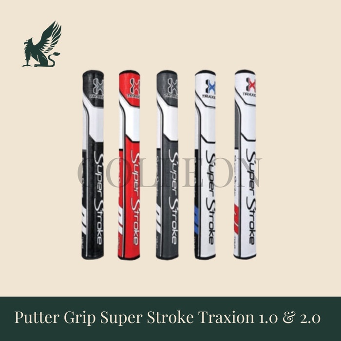 Poignée De Putter Super Stroke Traxion Tour 5.0 – Oversize Blanche – Neuve
