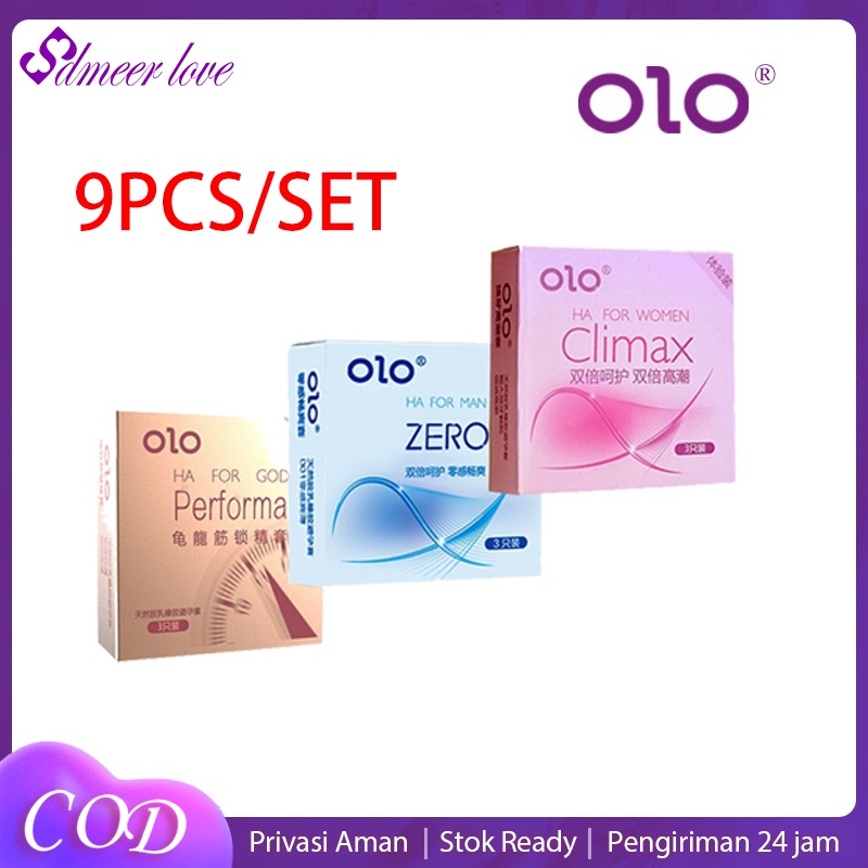 Jual Skr 3box Condom Olo Ha For God Man Woman Performa Zero Climax Super Smooth Kondom Olo 0149