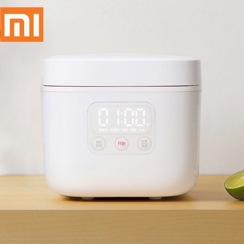 Jual Mijia Smart Mini Rice Cooker Listrik 1.6L LED Display & Mijia ...