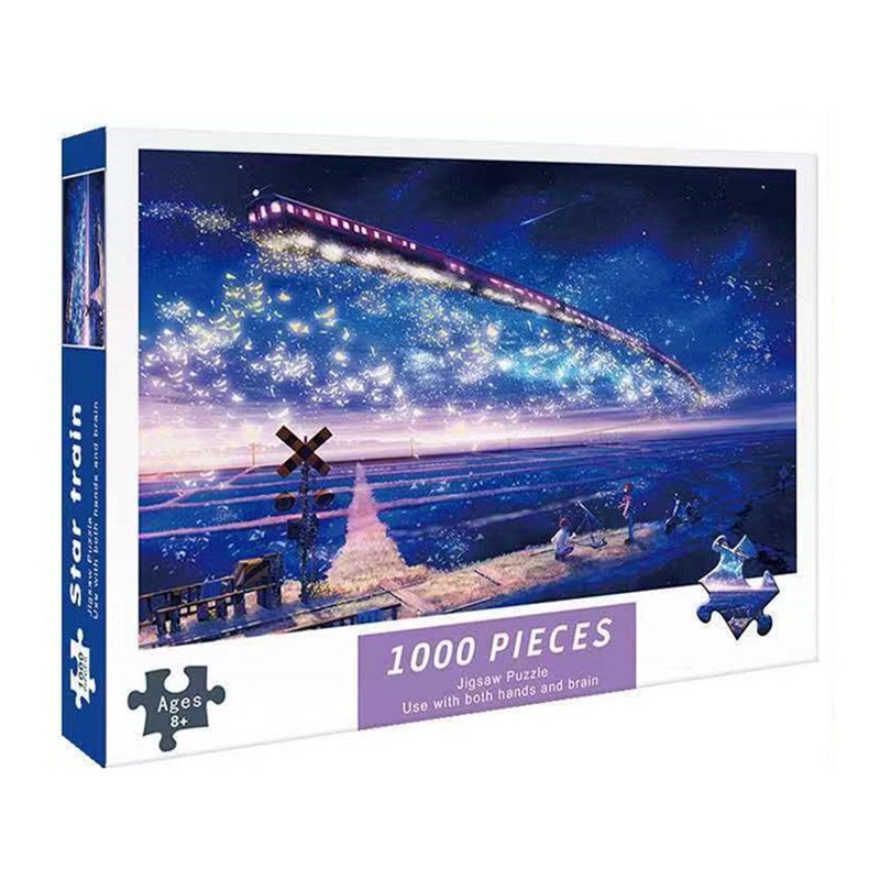 Jual 1000pcs Jigsaw puzzle paper puzzle /Puzzle JIGSAW 1000 PCS 50 x 75