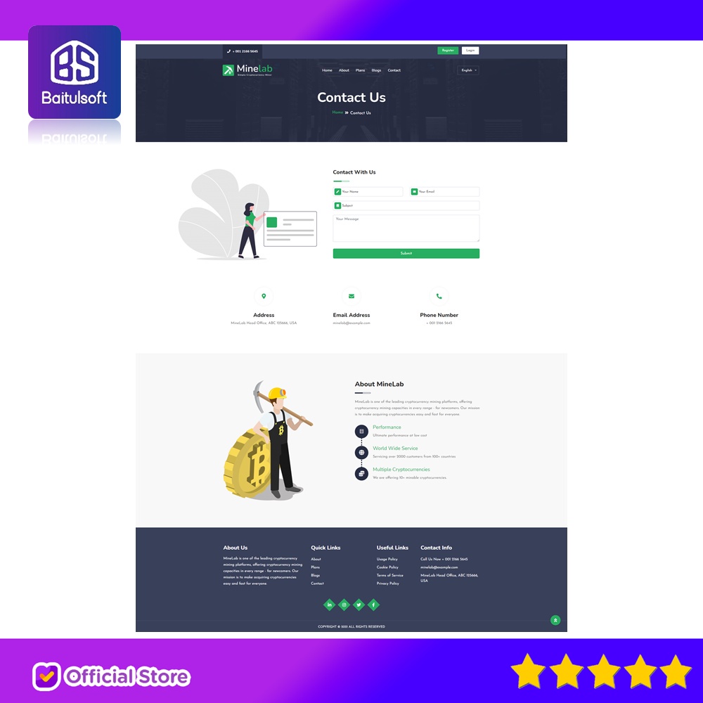 Jual SOURCE CODE APLIKASI MINELAB - CLOUD CRYPTO MINING PLATFORM BY ...