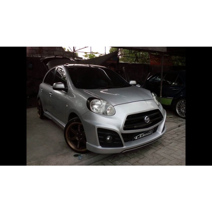 Jual bodykit nissan march impul depan saja thn 2009-2011 Ready stock