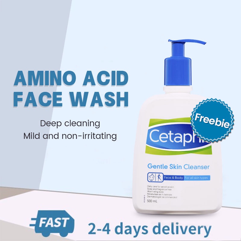 Jual ORI Cetaphil Gentle Skin Cleanser 500ml / chetapil facial wash