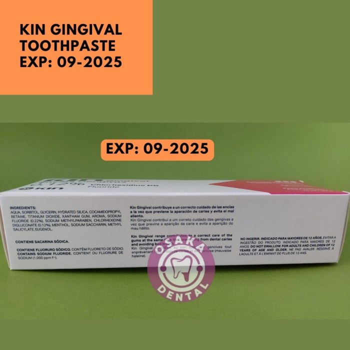 Jual Kin Toothpaste/Pasta Gigi Kin | Shopee Indonesia