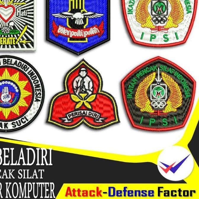 Jual Bordir Discount Ki Bet Ipsi Perguruan Pencak Silat Badge