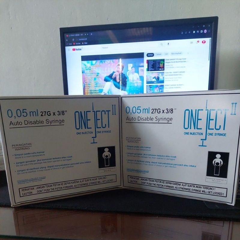 Jual Spuit 0.05ml Onejeck 1box isi 100pcs | Shopee Indonesia