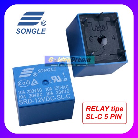 SRD 05VDC SL C Rơ Le 5VDC 10A SPDT 5 Chân - Foto 13