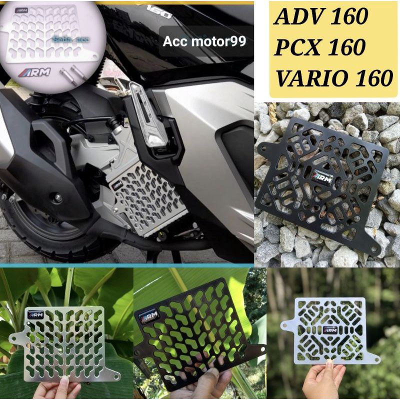 Jual Cover Radiator VARIO 160, ADV 160, PCX 160 Full CNC original ARM ...