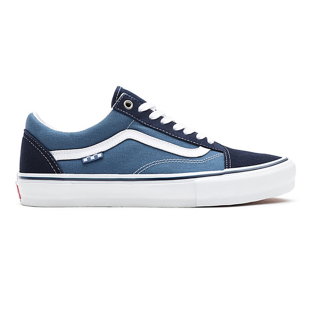 SEPATU VANS OFF THE WALL SKATE OLD SKOOL NAVY