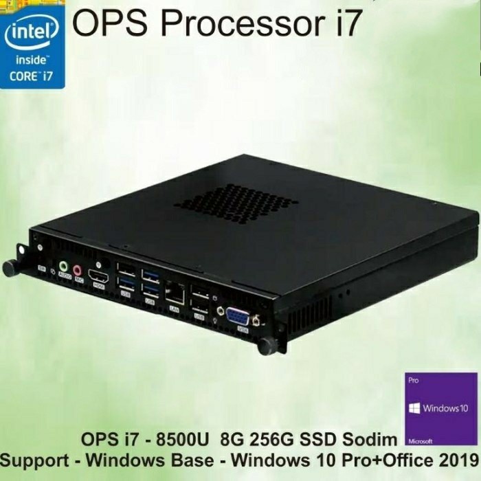 Jual MINI PC AXIOO OPS WINDOWS i7-8500U RAM 8GB 256GB SSD GARANSI RESMI ...